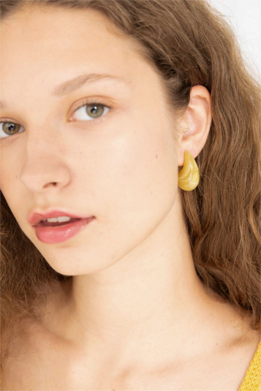 Kadın Altın Kadın 2'li Damla Küpe