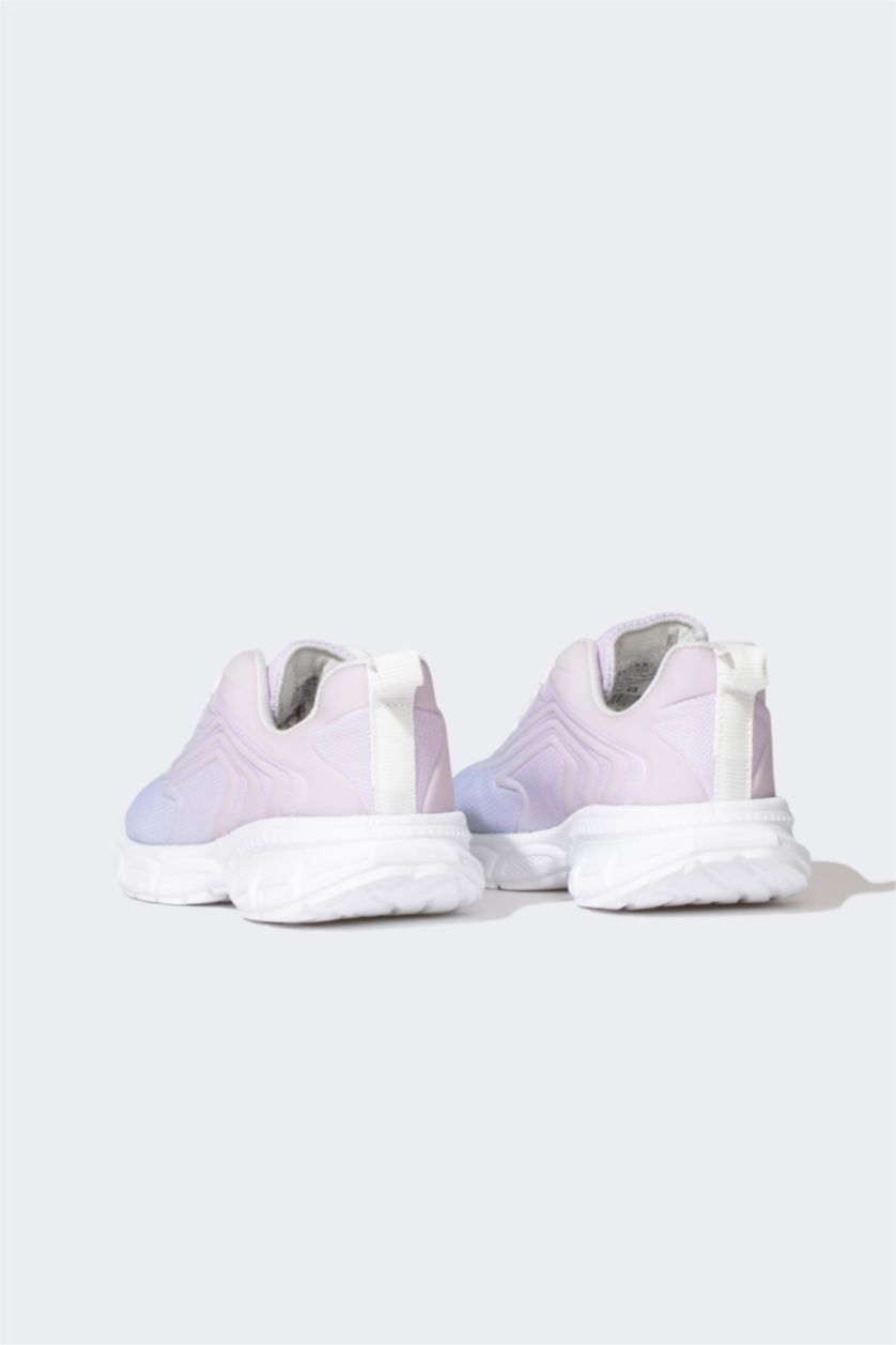Kız Çocuk - Genç Kız Açık Mor Kız Çocuk Kalın Taban Spor Ayakkabı