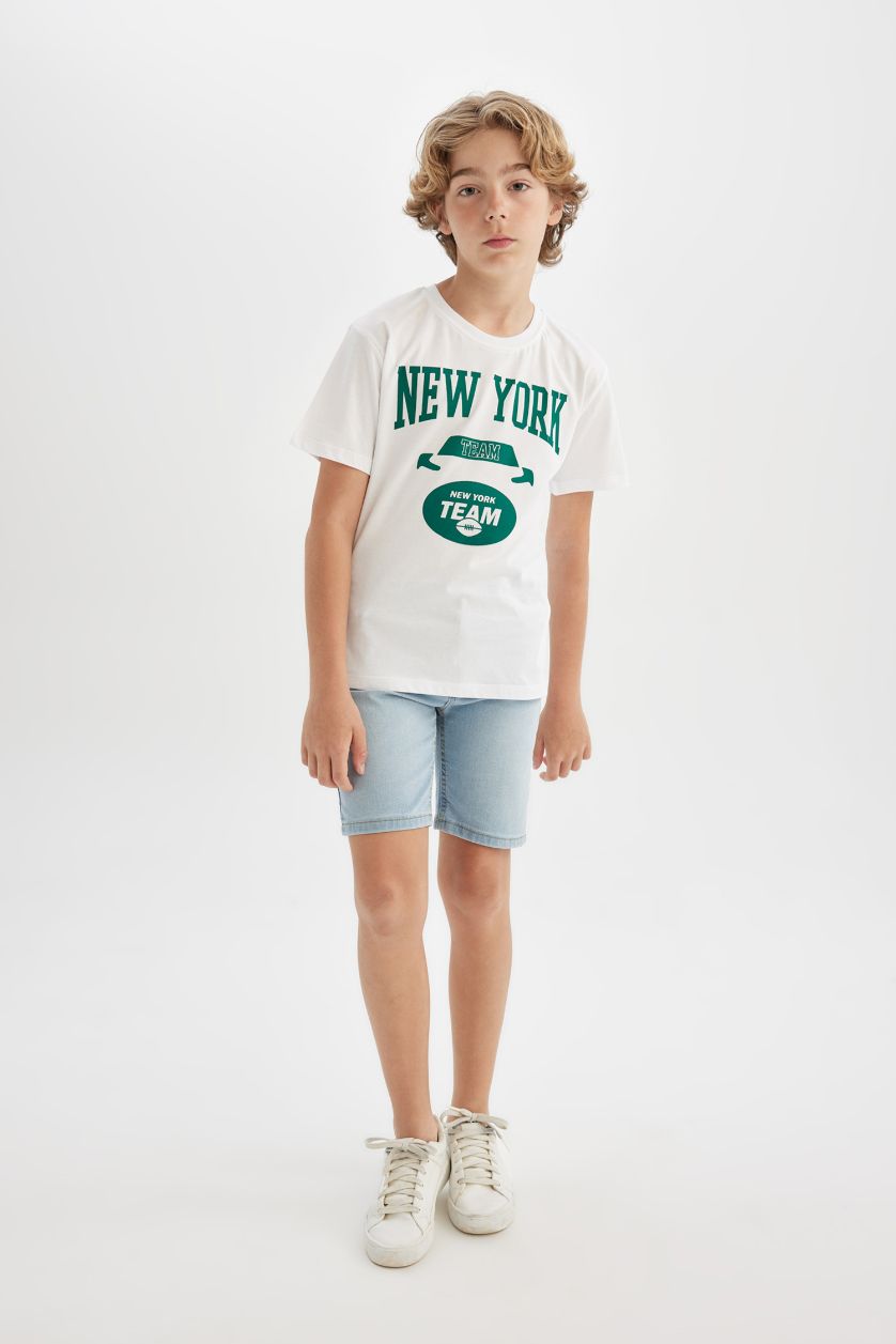 أولاد أبيض تيشيرت ولادي نص ردن قصة عادية مطبوع