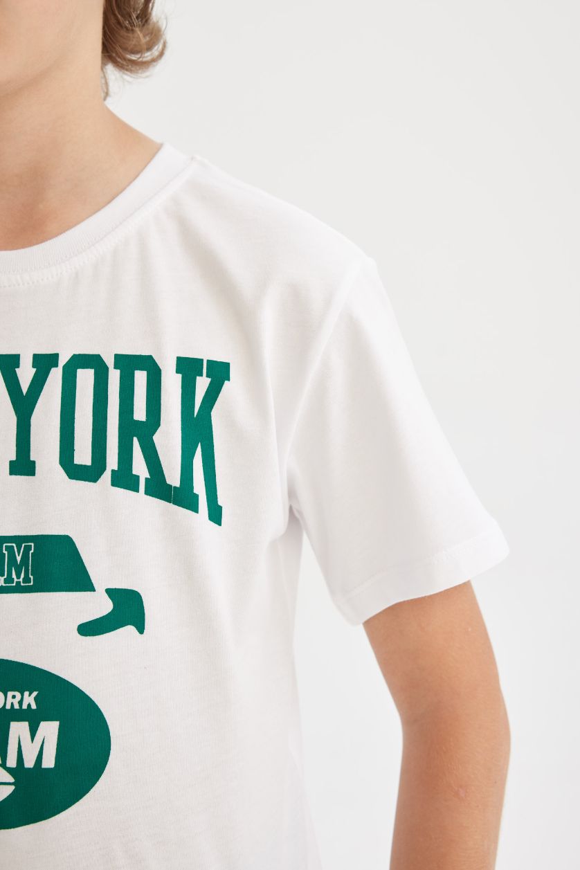 أولاد أبيض تيشيرت ولادي نص ردن قصة عادية مطبوع