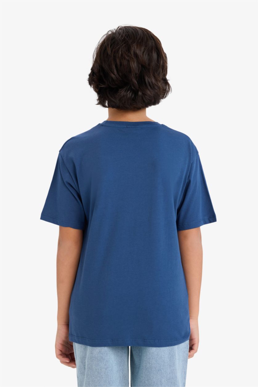 أولاد أزرق تي شيرت ولادي نص ردن قصة عادية