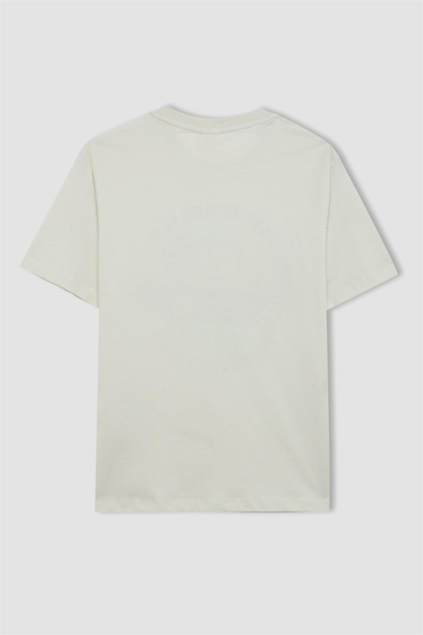 أولاد رمادي تيشيرت ولادي نص كم قصة عادية برقبة مستديرة