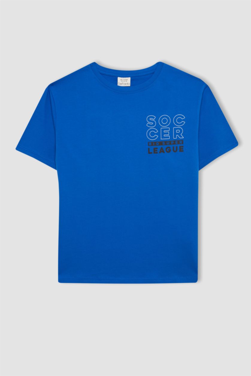 أولاد اللون الملكي تيشيرت ولادي نص ردن قصة عادية مطبوع