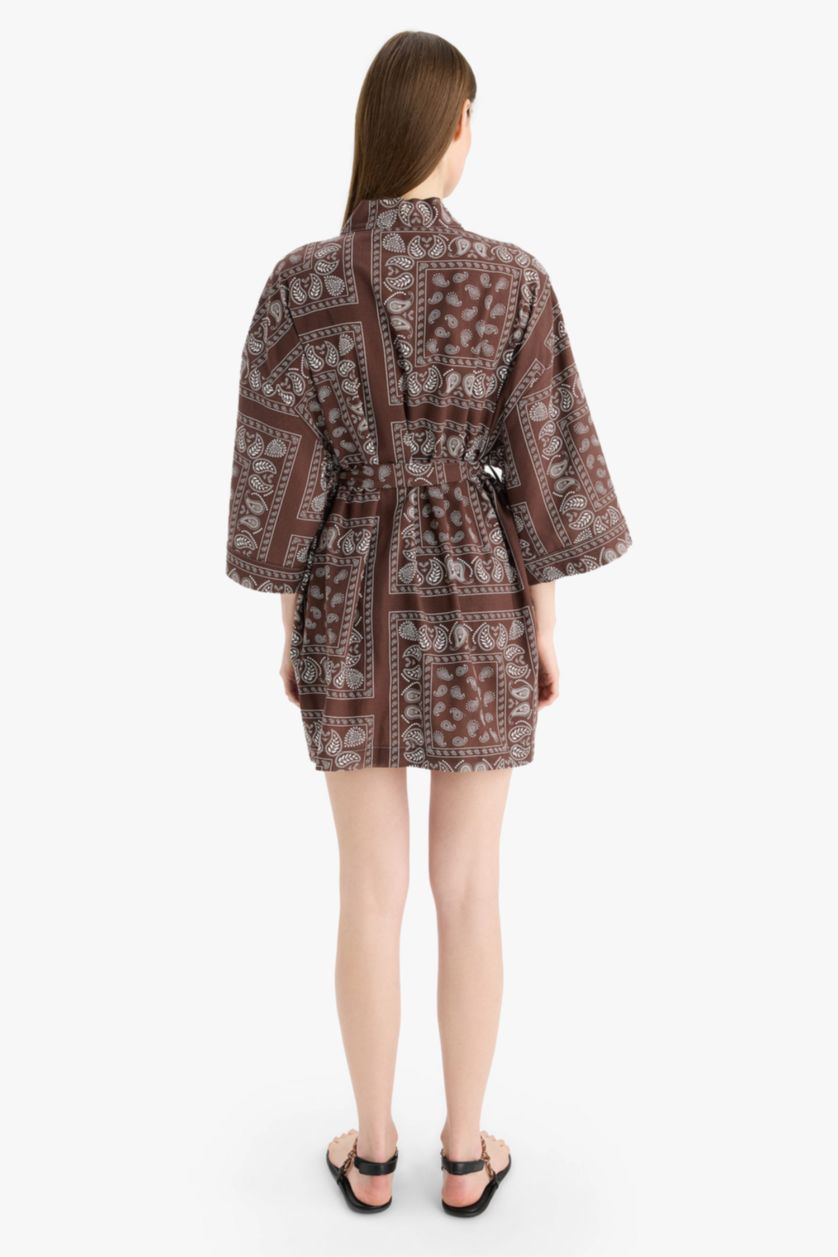 Әйелдерге Қоңыр Fall in Love қалыпты пішім Жағажай киімі