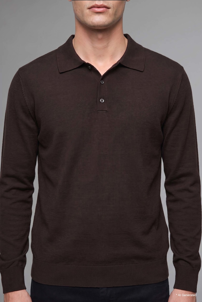 HOMME Marron Pull