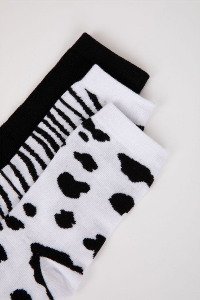 FEMME Karma Lot de 3 paires de chaussettes longues en coton pour femme