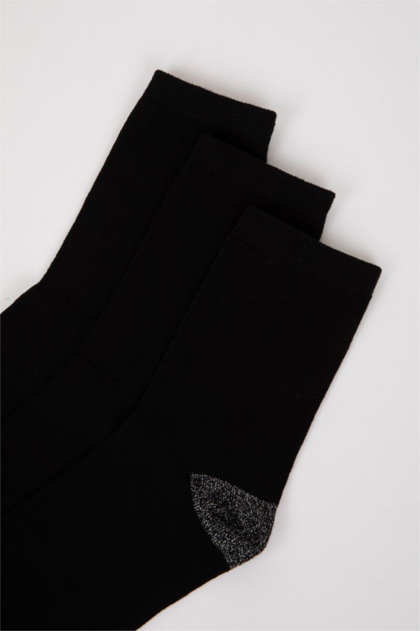 نساء Karma جوارب طويلة نسائية من قطن - 3 قطع