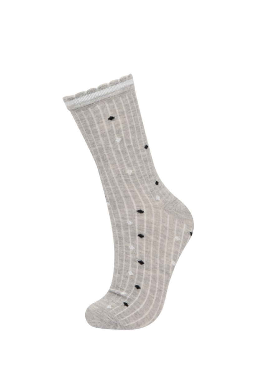 FEMME Karma Lot de 5 paires de Chaussettes longues en Coton pour Femme