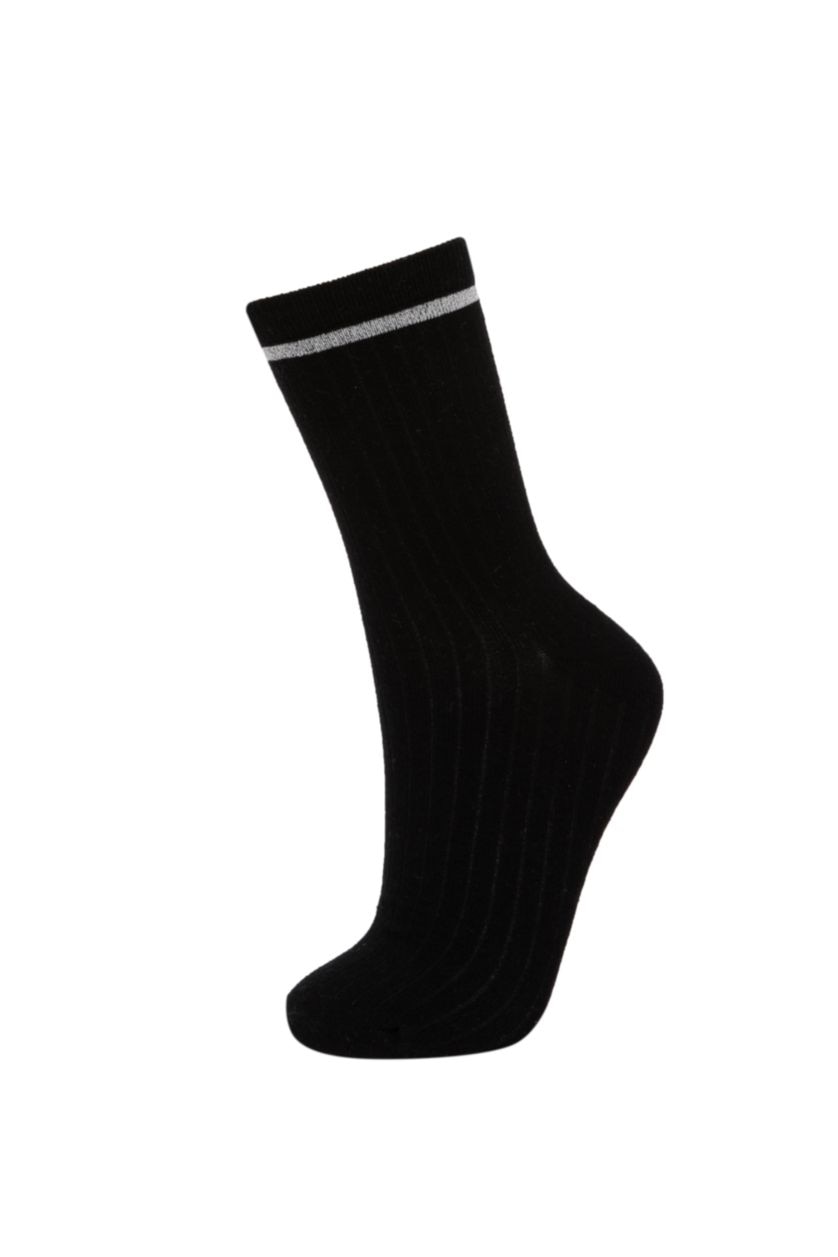 FEMME Karma Lot de 5 paires de Chaussettes longues en Coton pour Femme