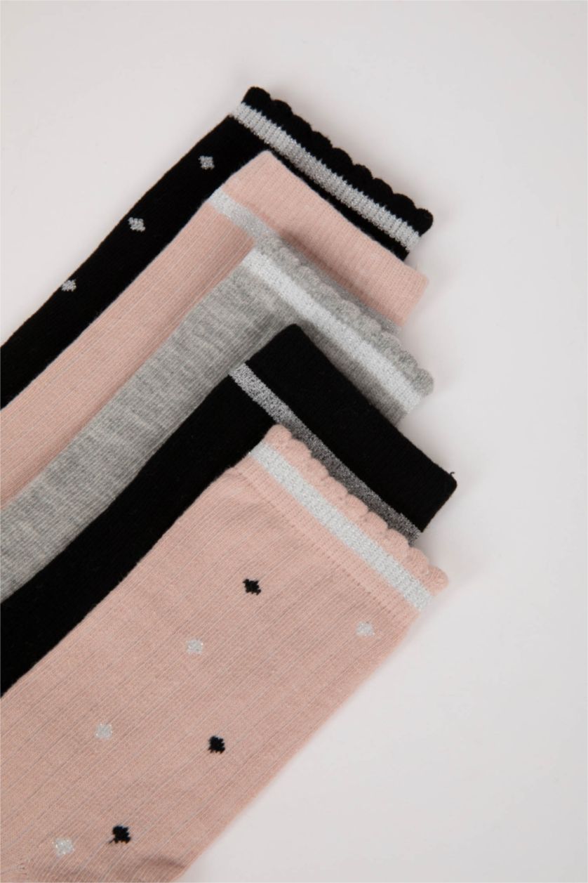 FEMME Karma Lot de 5 paires de Chaussettes longues en Coton pour Femme