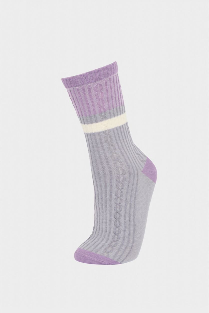 نساء Karma جوارب طويلة نسائية من قطن - 3 قطع