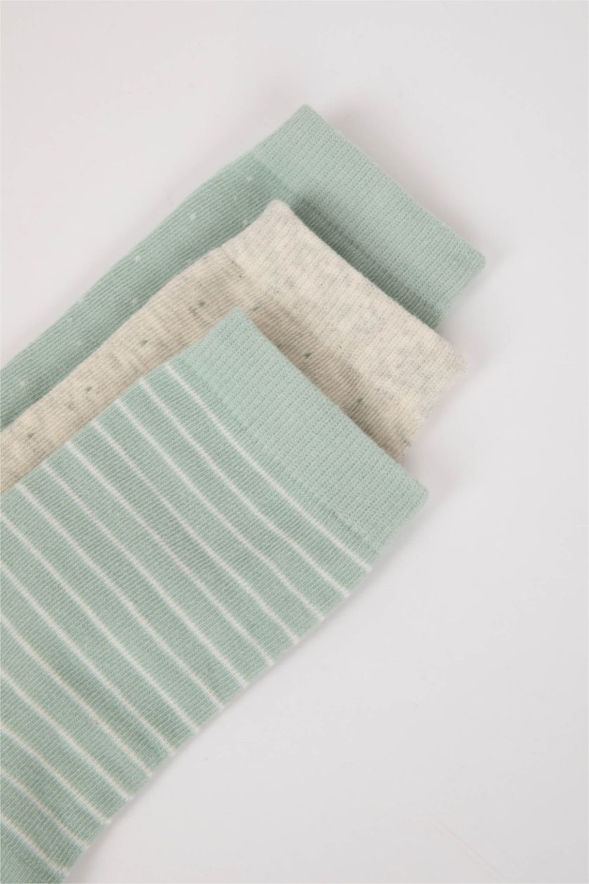 نساء Karma جوارب نسائية طويلة من قطن من 3 قطع