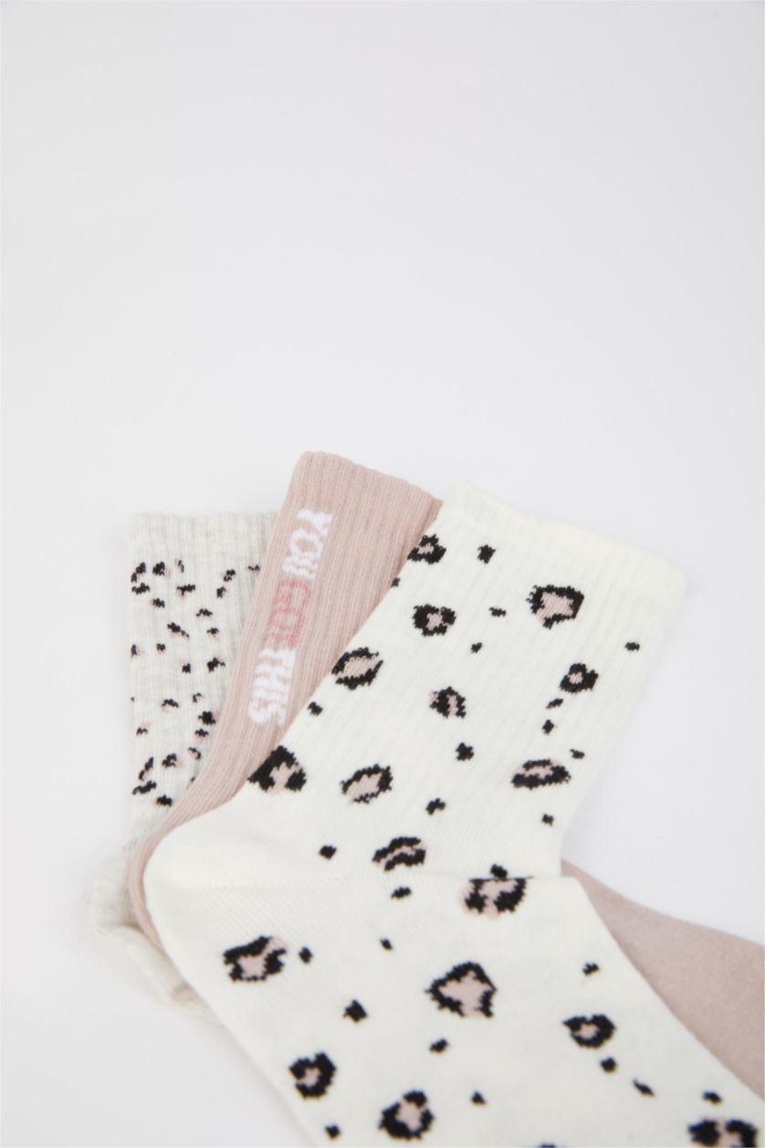 FEMME Karma Lot de 3 paires de chaussettes longues en coton pour femme