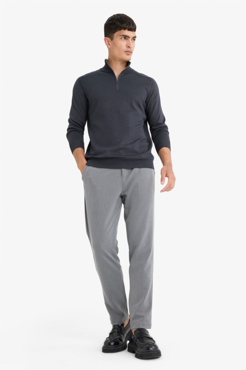 Man Anthracite Standard Fit Knitwear Pullover