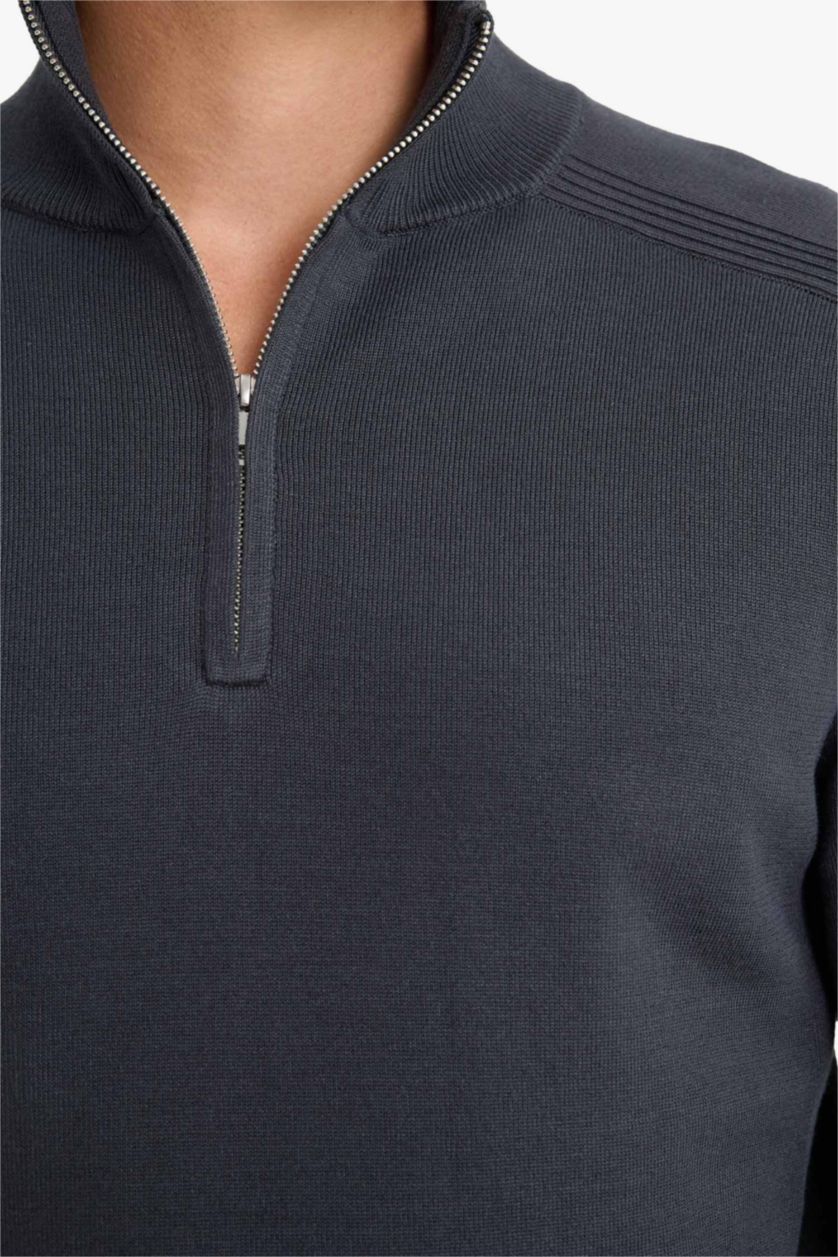 Man Anthracite Standard Fit Knitwear Pullover