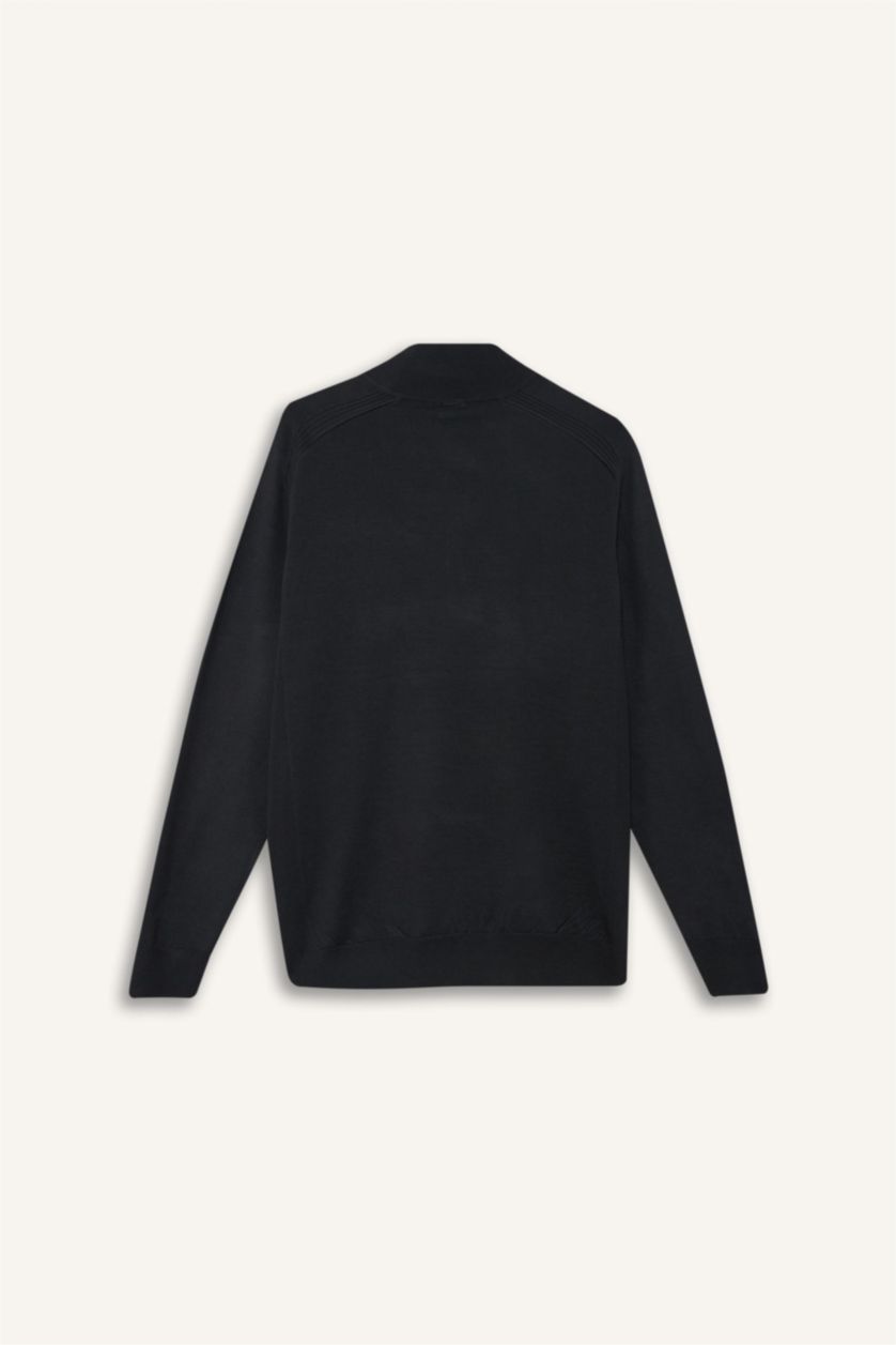 Man Anthracite Standard Fit Knitwear Pullover