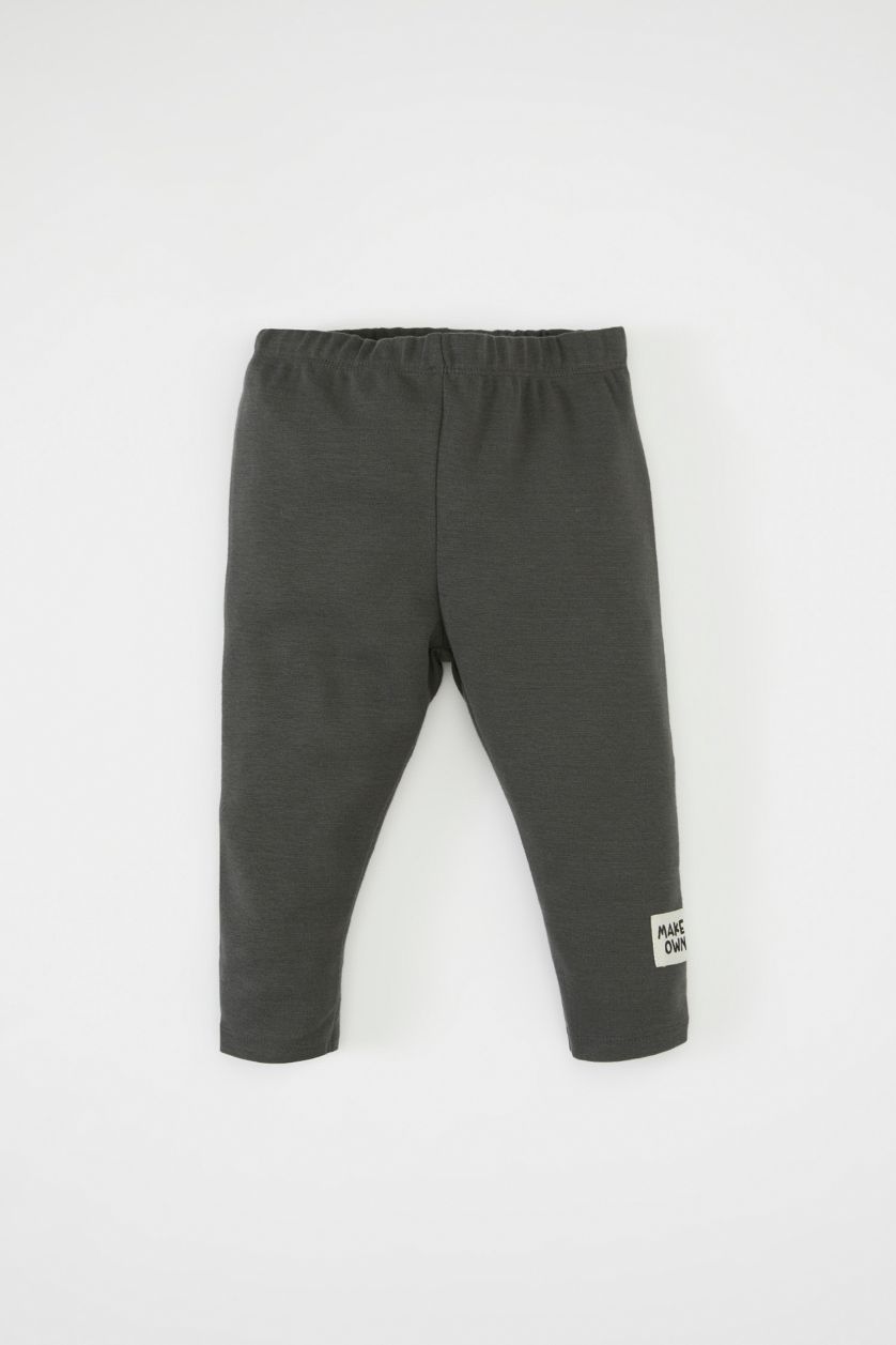 مولود ذكر رمادي سروال رياضي قصة عادية للبيبي ولد