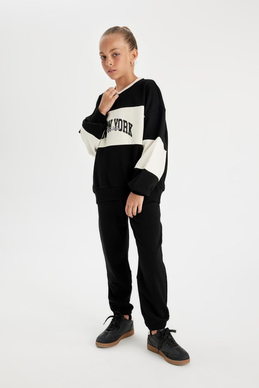 Girls & Teens Black Girl Jogger Sweatpants