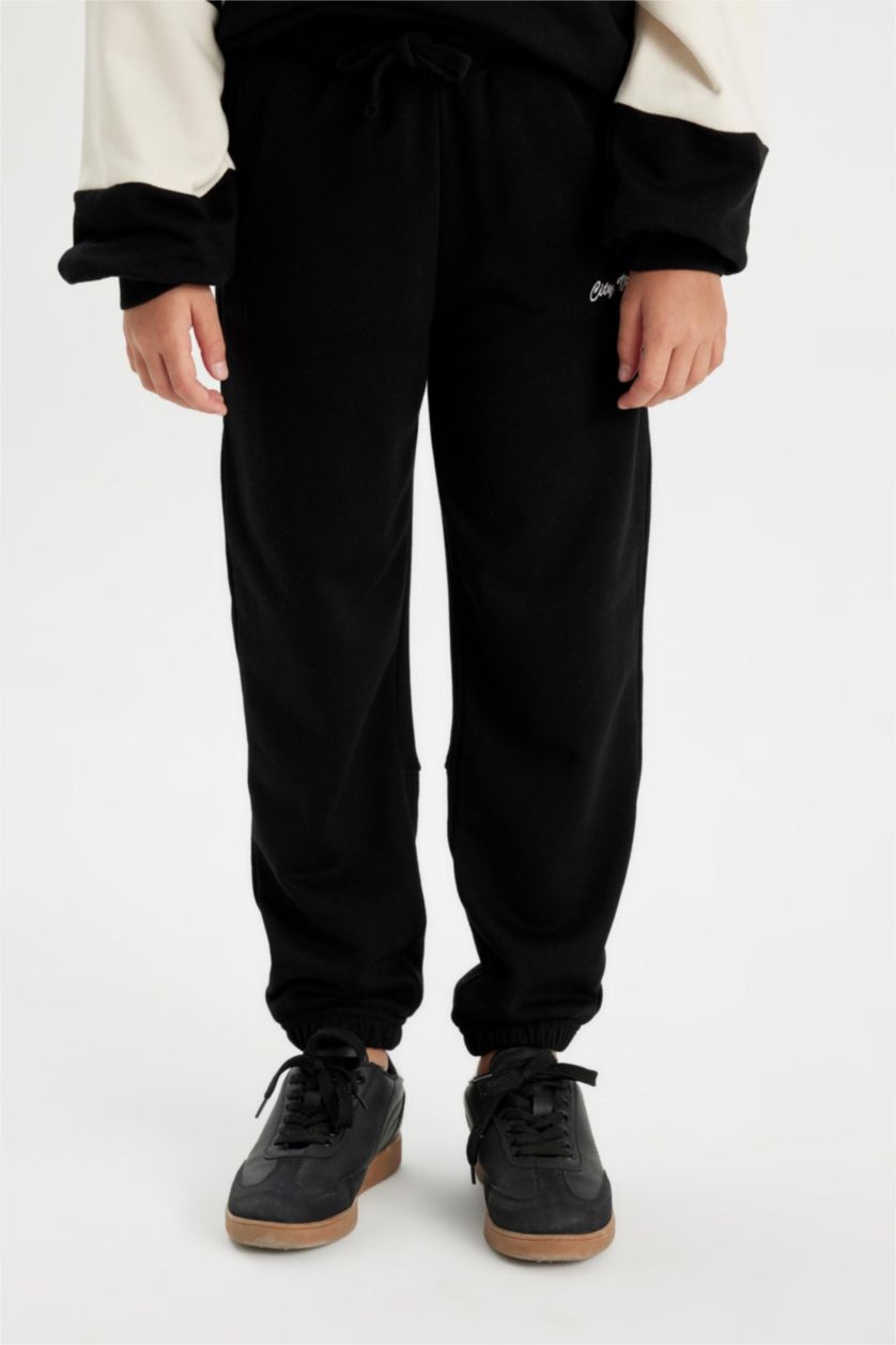 Girls & Teens Black Girl Jogger Sweatpants