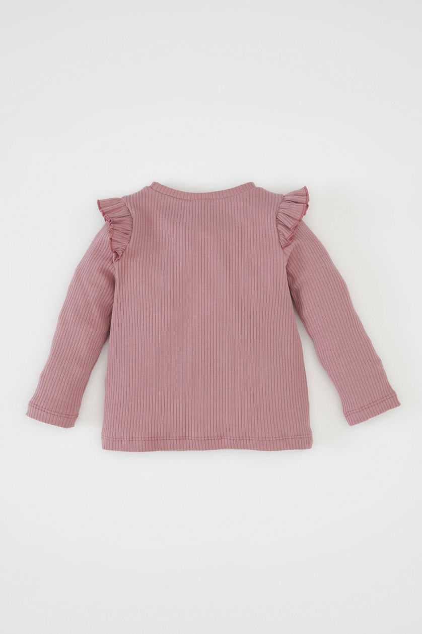 BABY GIRL Rose Girl Corduroy Camisole Floral T-Shirt