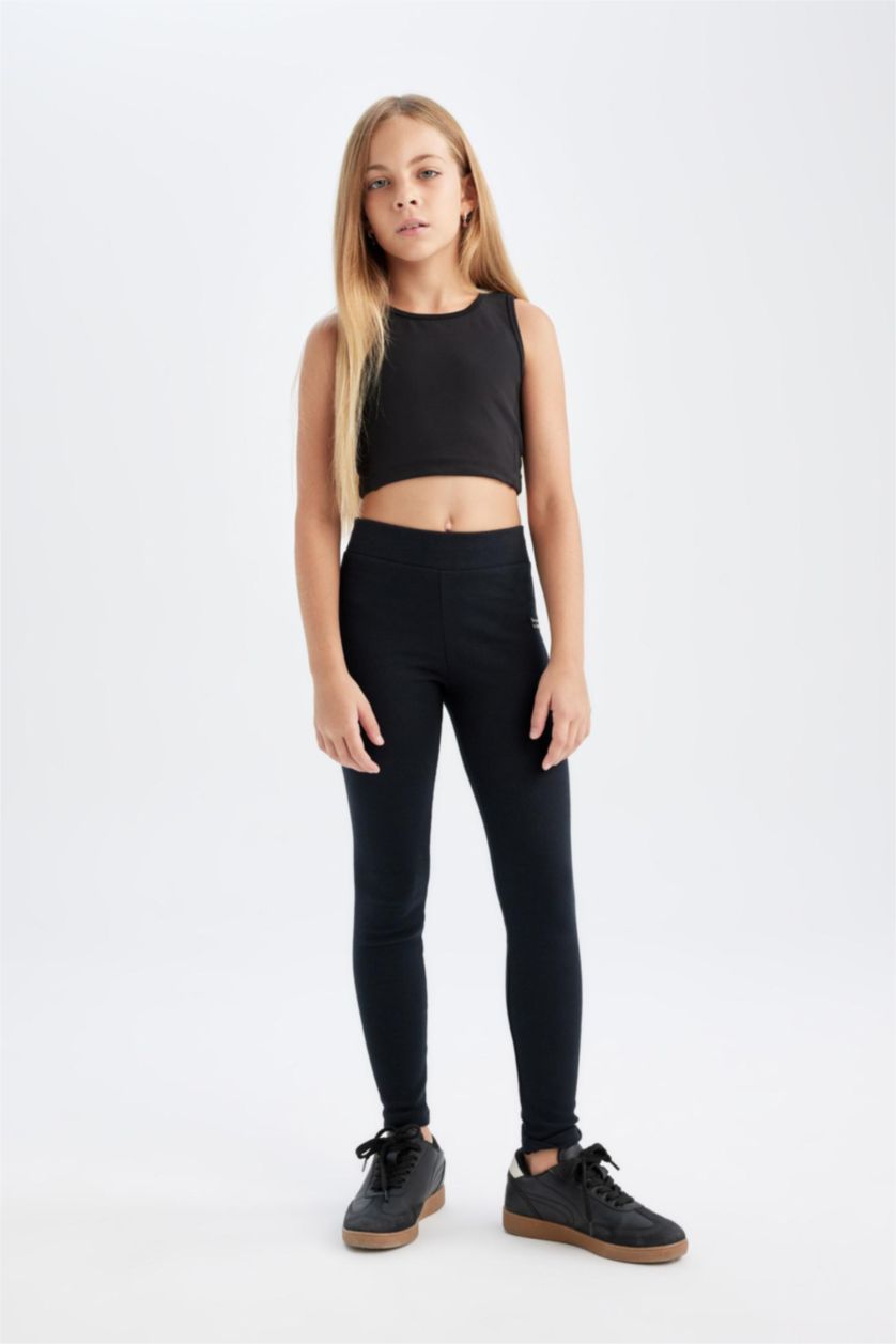 GIRLS & TEENS NAVY Girl Standart Leggings