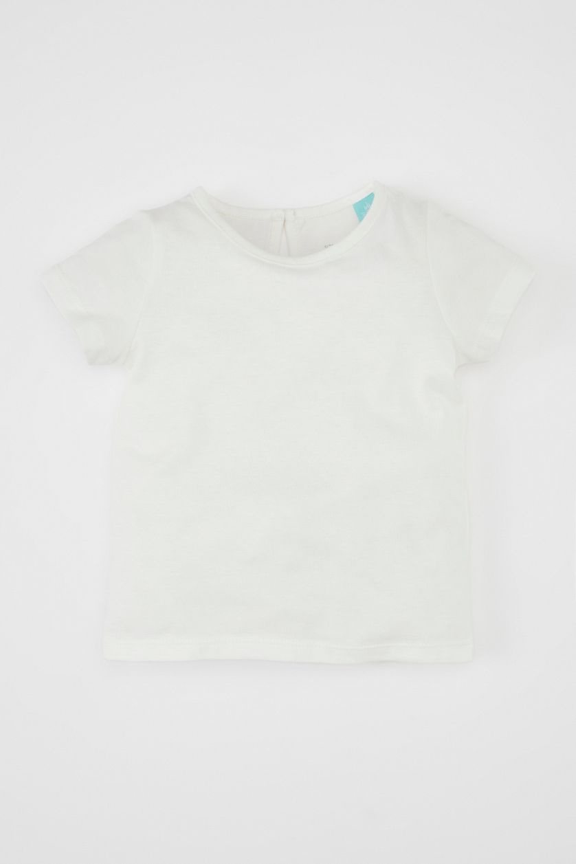 BABY GIRL Light Pink Baby Girl Disney Mickey & Minnie T-Shirt Jumpsuit 2 Piece Set