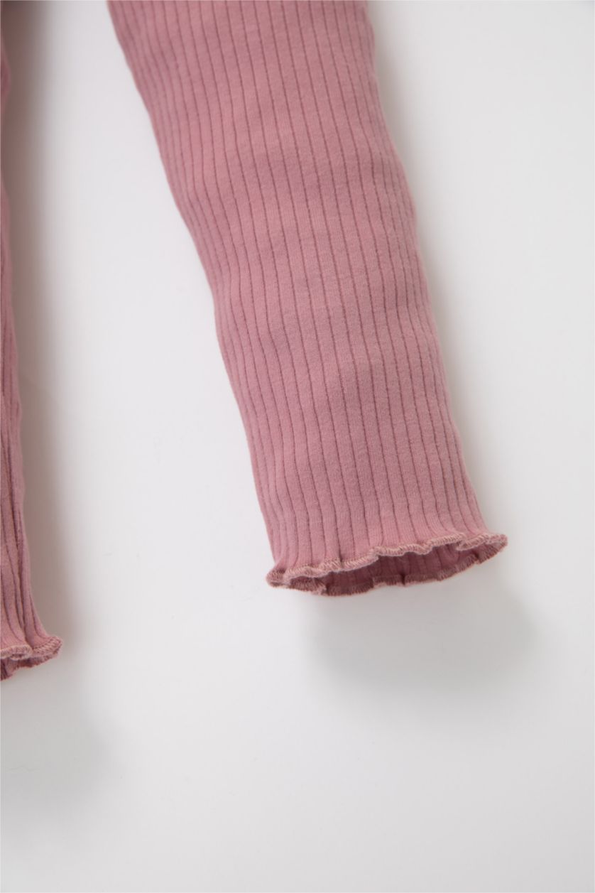 BÉBÉ FILLE Bordeaux Leggings coupe régulière pour Bébé Fille