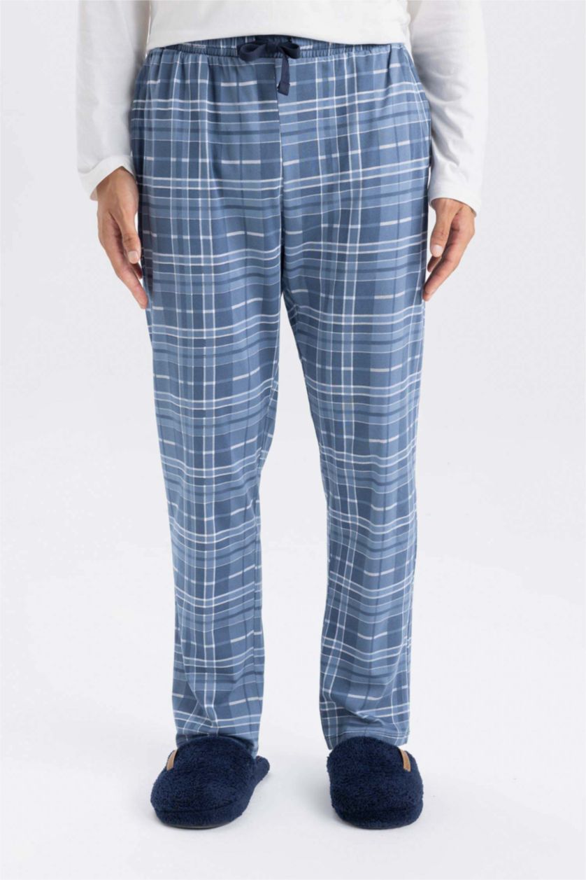 MAN NAVY Regular Fit Knitted Bottoms