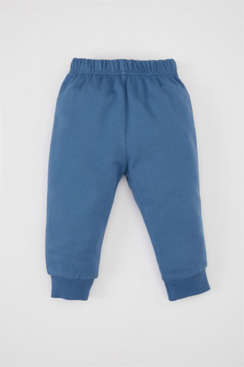 BABY GIRL Blue Baby Girl Printed Sweatshirt Sweatpants 2 Piece