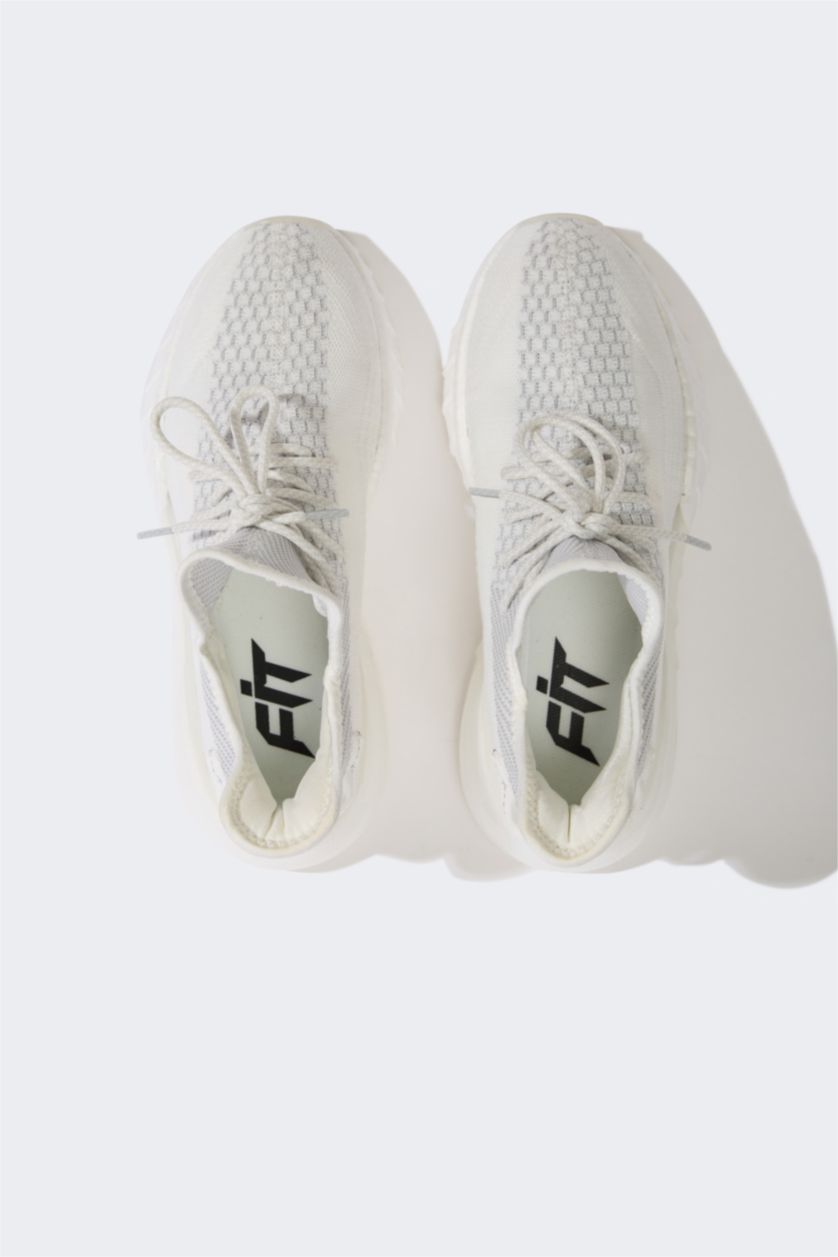 MAN White Man Flat Sole Sport shoes