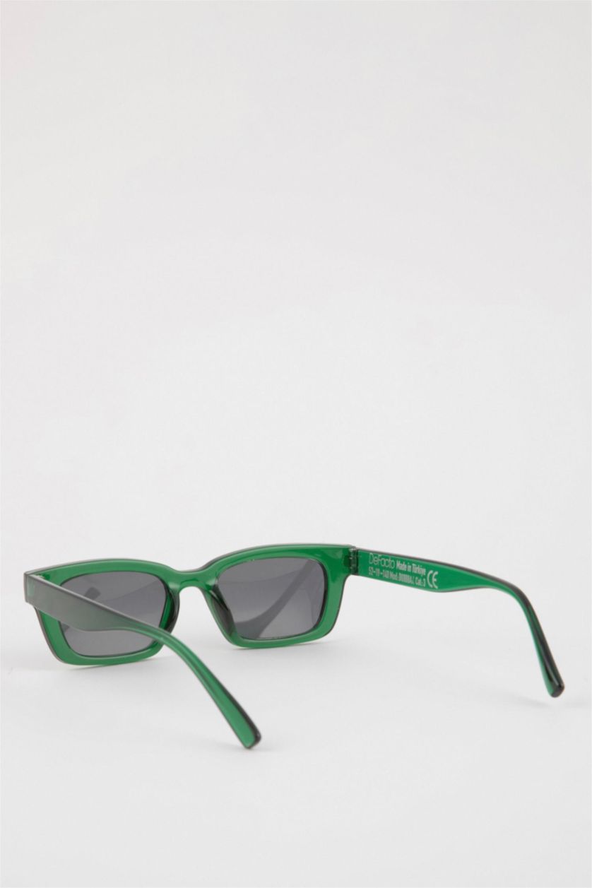 Woman Green Sunglasses