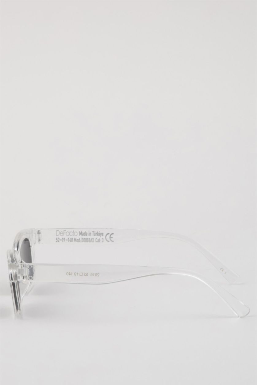 Kadın Beyaz Kadın Dikdörtgen Güneş Gözlüğü