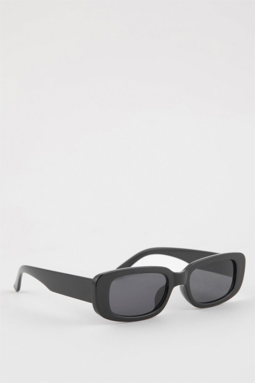 Kadın Siyah Kadın Dikdörtgen Güneş Gözlüğü