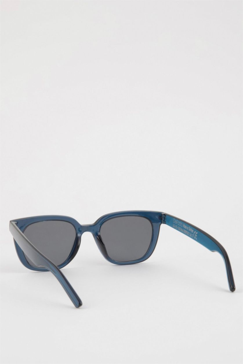 Kadın Lacivert Kadın Yuvarlak Güneş Gözlüğü