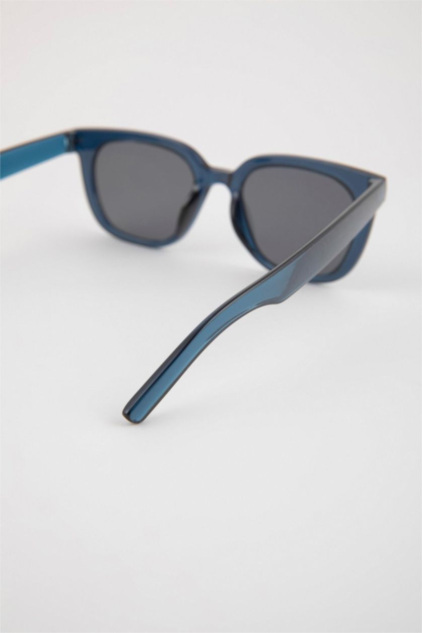 Kadın Lacivert Kadın Yuvarlak Güneş Gözlüğü