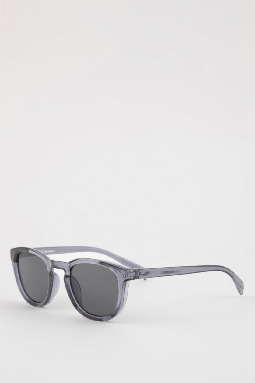 Kadın Mavi Kadın Yuvarlak Güneş Gözlüğü