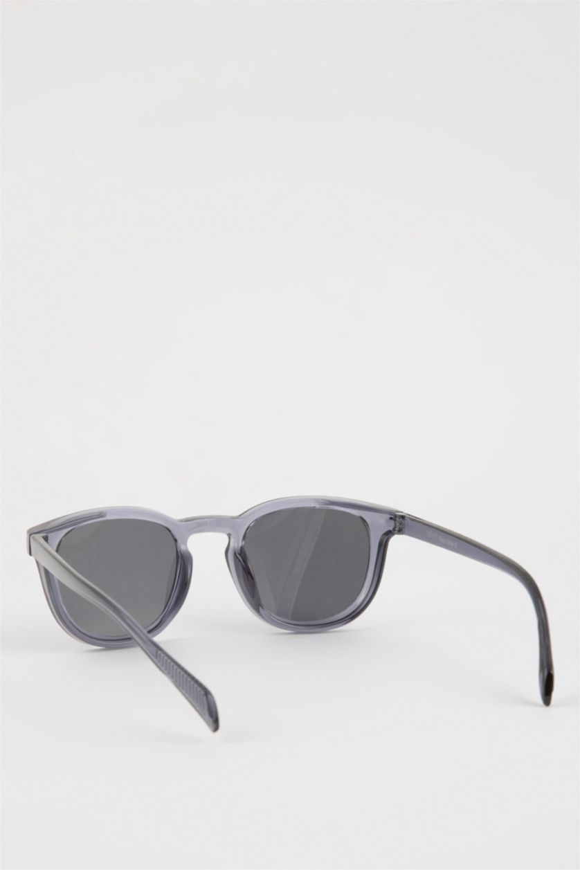 Kadın Mavi Kadın Yuvarlak Güneş Gözlüğü