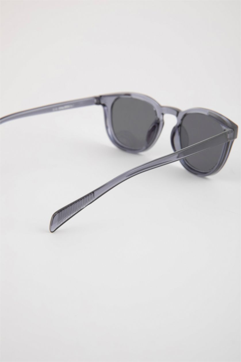 Kadın Mavi Kadın Yuvarlak Güneş Gözlüğü