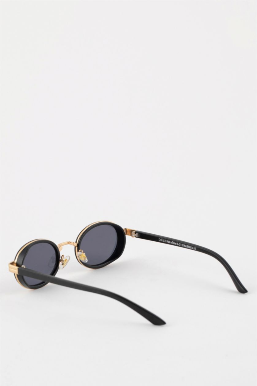 Kadın Siyah Kadın Yuvarlak Güneş Gözlüğü