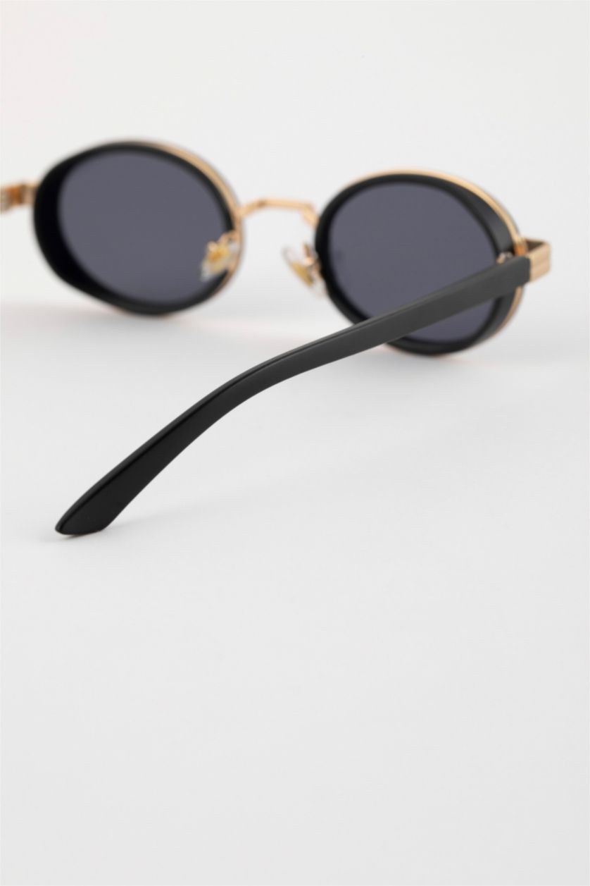 Kadın Siyah Kadın Yuvarlak Güneş Gözlüğü