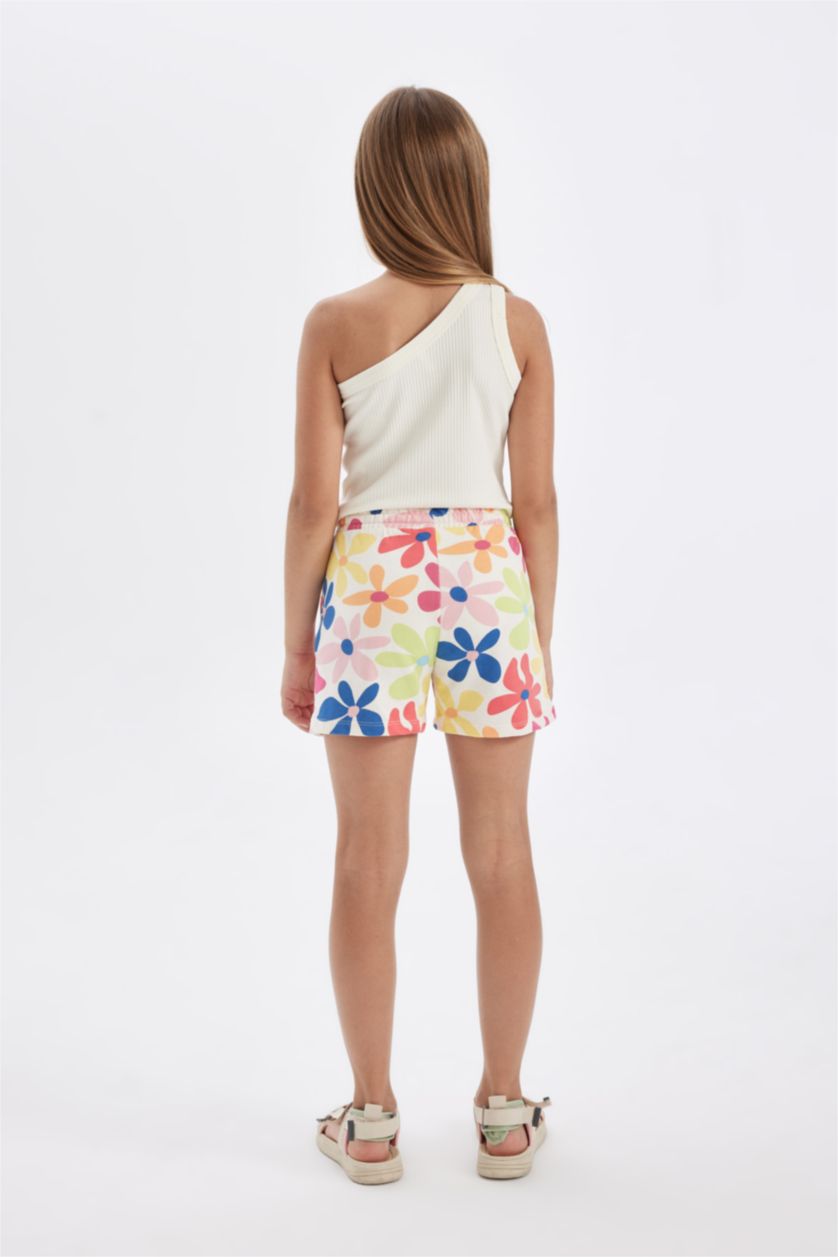 FILLES Écru Short imprimé pour Fille