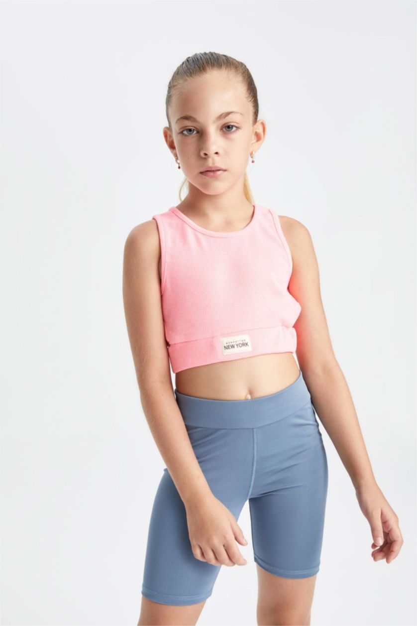 Девочки и подростки Голубрй Велосипедки для девочек