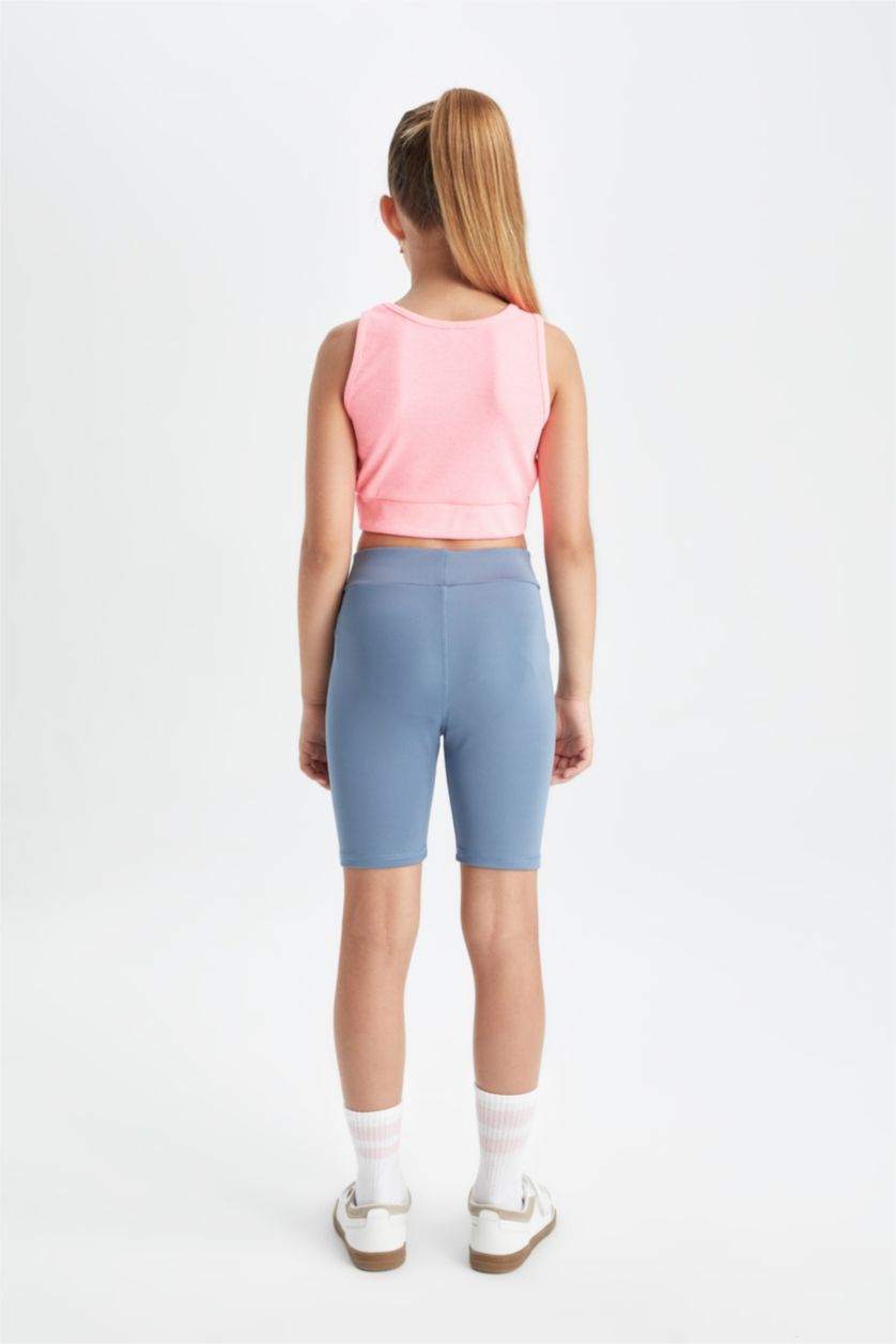 Девочки и подростки Голубрй Велосипедки для девочек