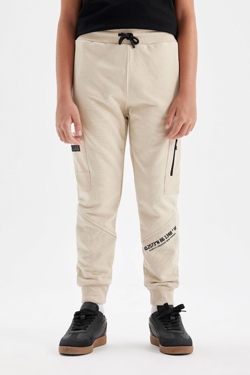 Мальчики и подростки Бежевый Штаны для мальчиков