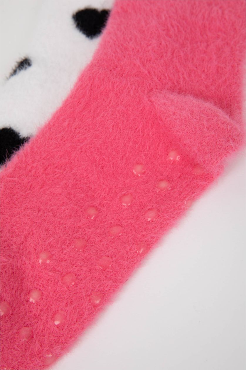 Kadın Karma Kadın Kaydırmaz Taban 2'li Kışlık Çorap