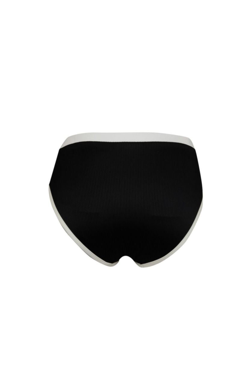 Kadın Siyah Regular Fit Sörf Bikini Altı-Fall in Love