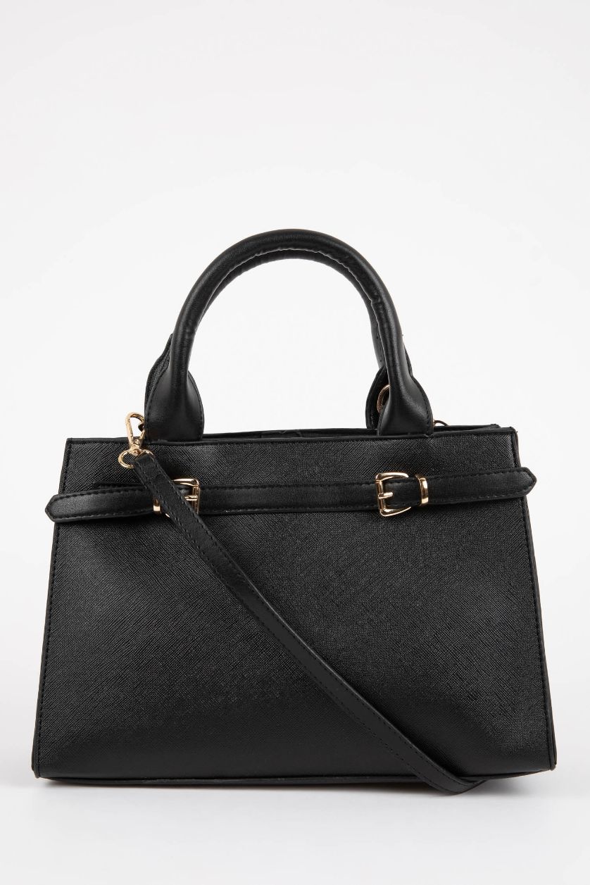 Kadın Siyah Kadın Suni Deri Omuz Çantası