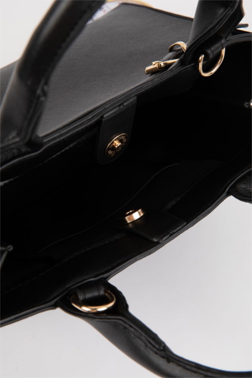 Kadın Siyah Kadın Suni Deri Omuz Çantası