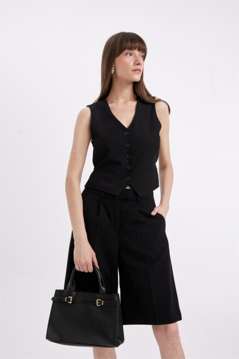 Kadın Siyah Kadın Suni Deri Omuz Çantası