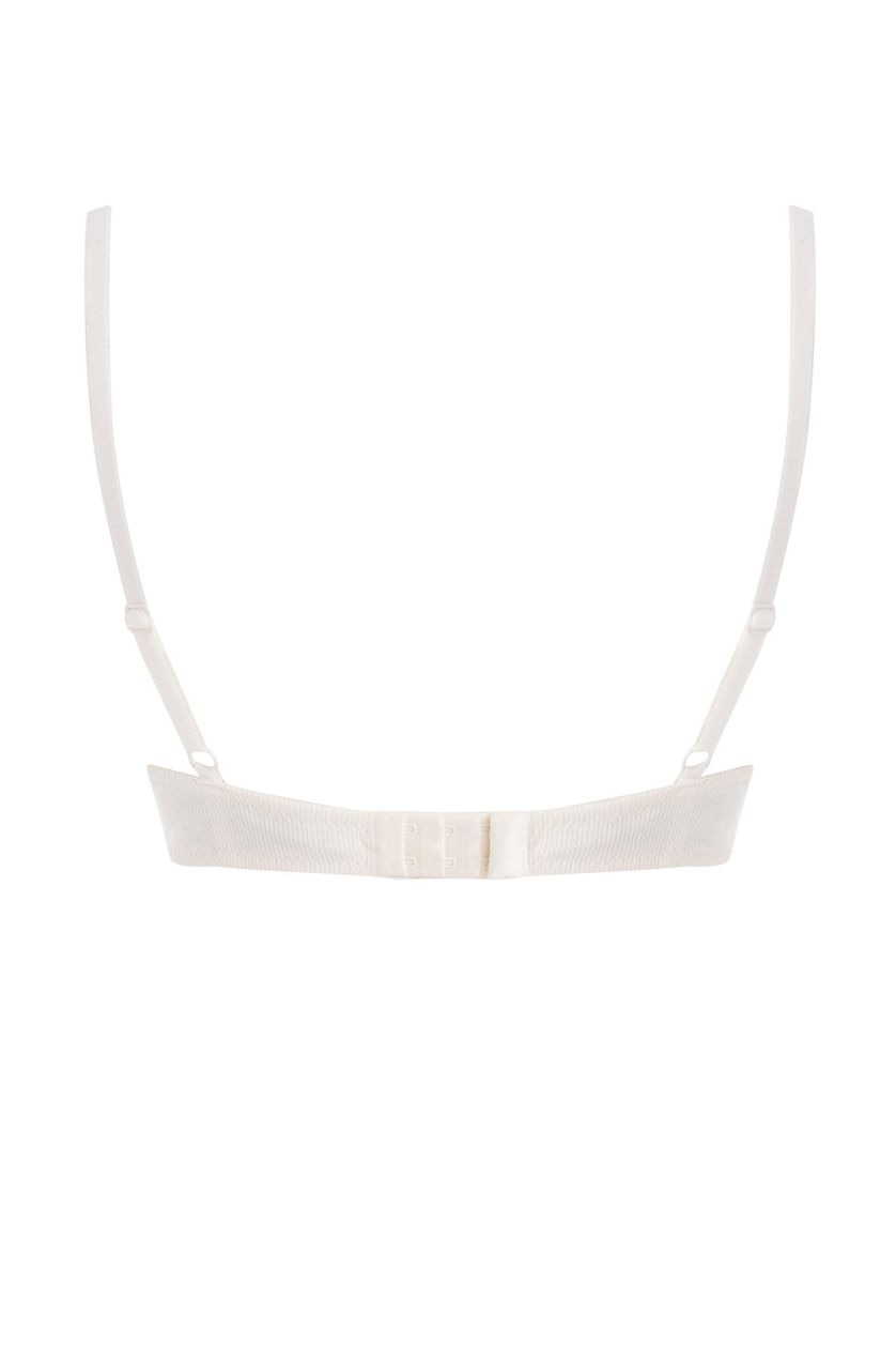 WOMAN Ecru Lace Detailed Basic Bra